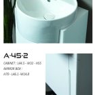 کابینت روشویی ایواریا مدل A-45-2