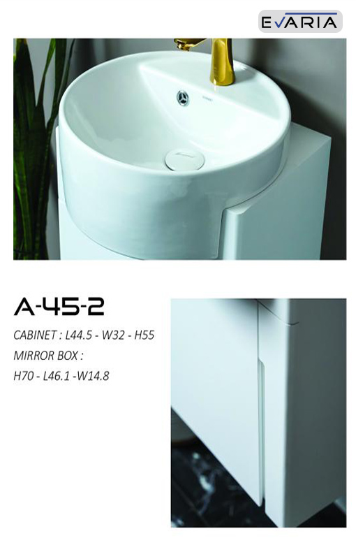 کابینت روشویی ایواریا مدل A-45-2