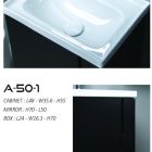 کابینت روشویی ایواریا مدل A-50-1