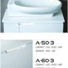 کابینت روشویی ایواریا مدل A-50-3