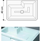 کابینت روشویی ایواریا مدل A-60-3