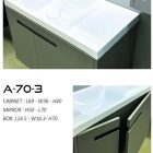 کابینت روشویی ایواریا مدل A-70-3